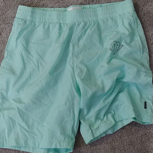 Diamond supply co swim shorts